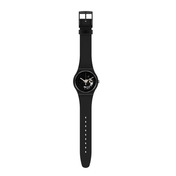 Swatch SO32B108 Spot Black Kol Saati