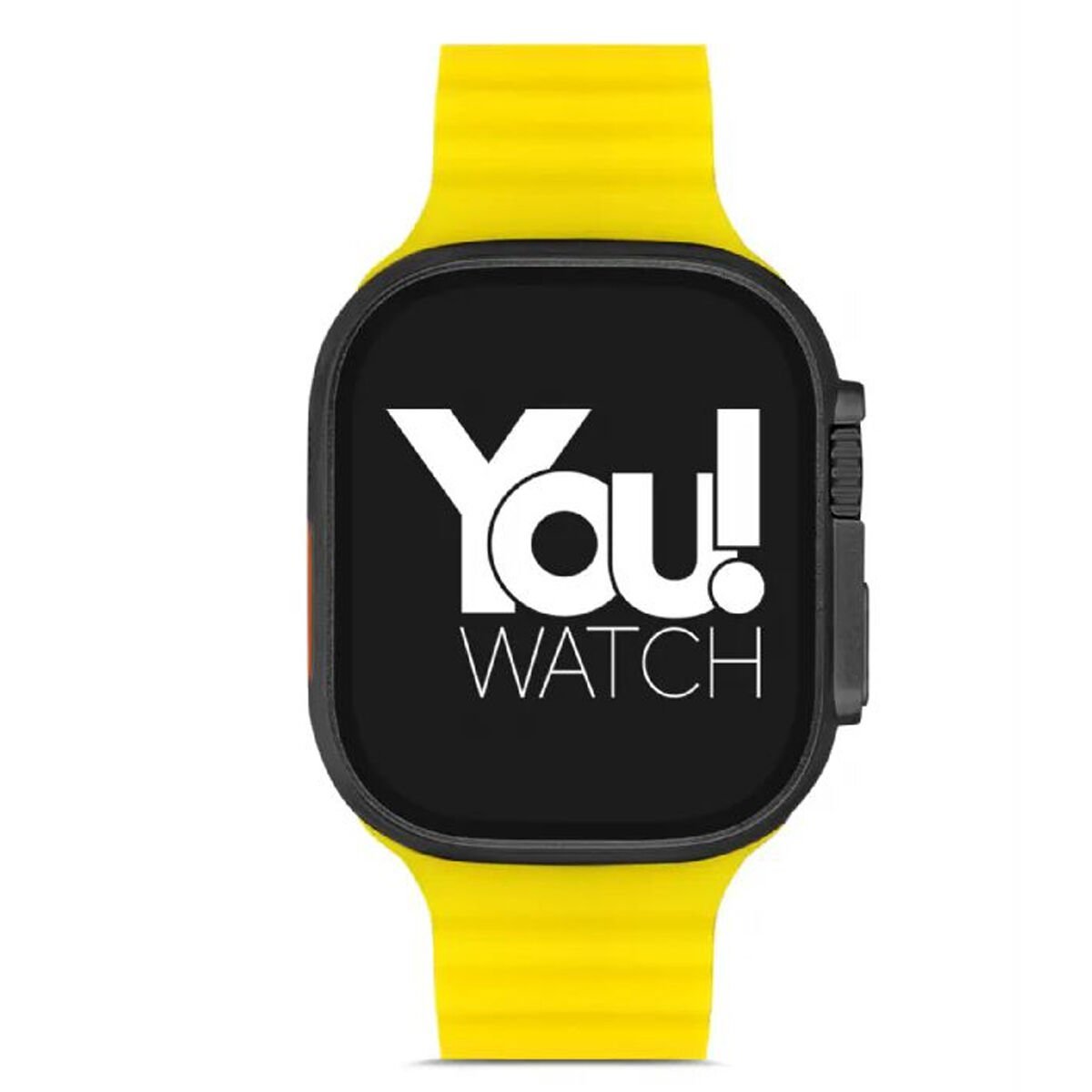 You Watch A8-A82 You Smart Black & Yellow Silicon Unisex Kol Saati