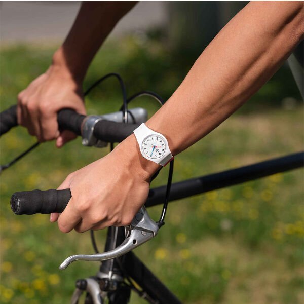 Swatch SO28W400 GENT IN THE BLOCK  Kol Saati