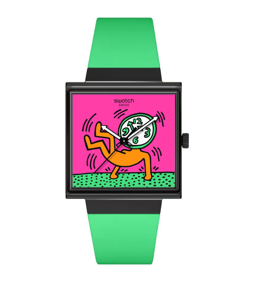 Swatch SO34Z102 BREAKS OFF Kol Saati
