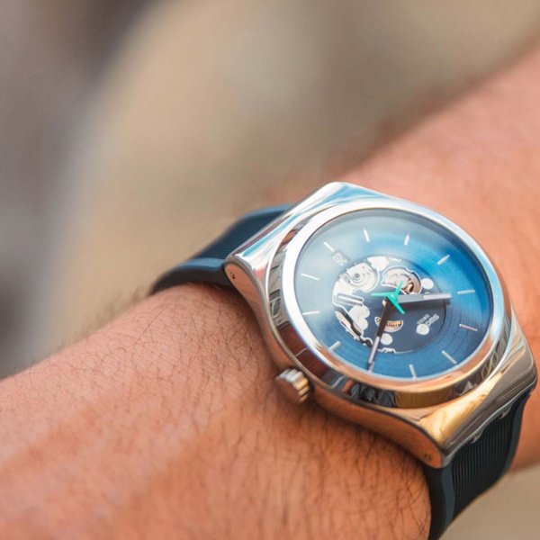 Swatch YIS430 Irony Blurang Automatic Erkek Kol Saati
