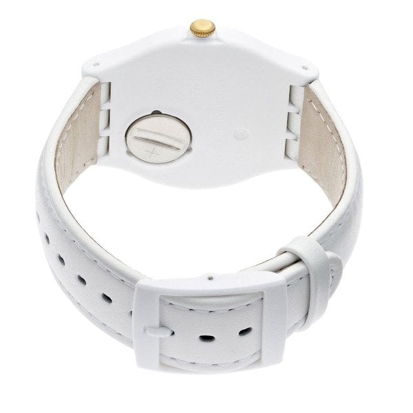 Swatch SUOW703 Beyaz Deri Kol Saati