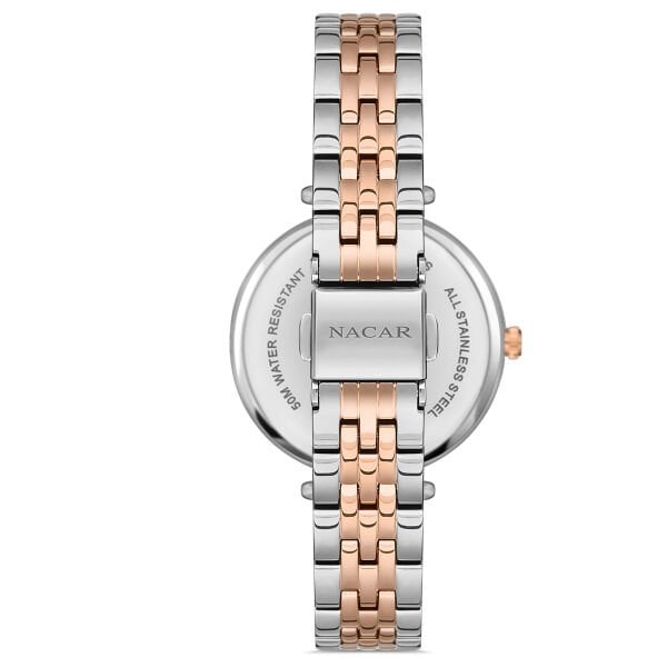 Nacar  NC34-39B324-ESM Kadın Kol Saati Safir Cam