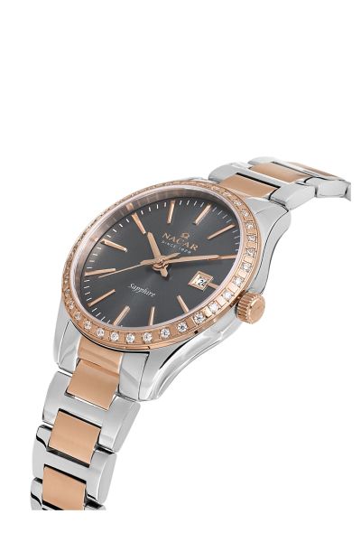 Nacar NC33-398305-EGMS Safir Kadın Kol Saati