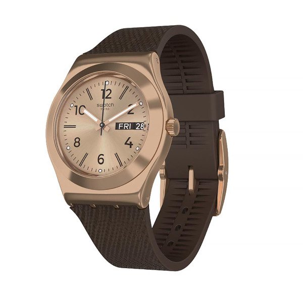 Swatch YLG701 Rose Plastik Silikon Unisex Kol Saati