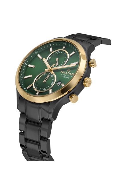 Nacar NC33-298316G-BNCM Safir Erkek Kol Saati