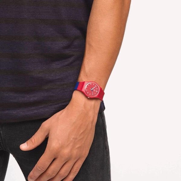 Swatch SO29B109 Silver Glam Again Erkek Kol Saati