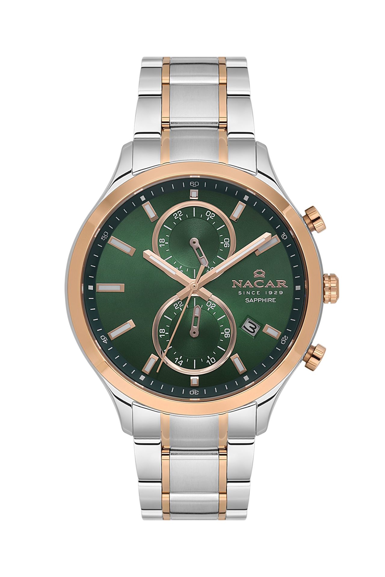 Nacar NC33-298316G-ENRM Safir Erkek Kol Saati