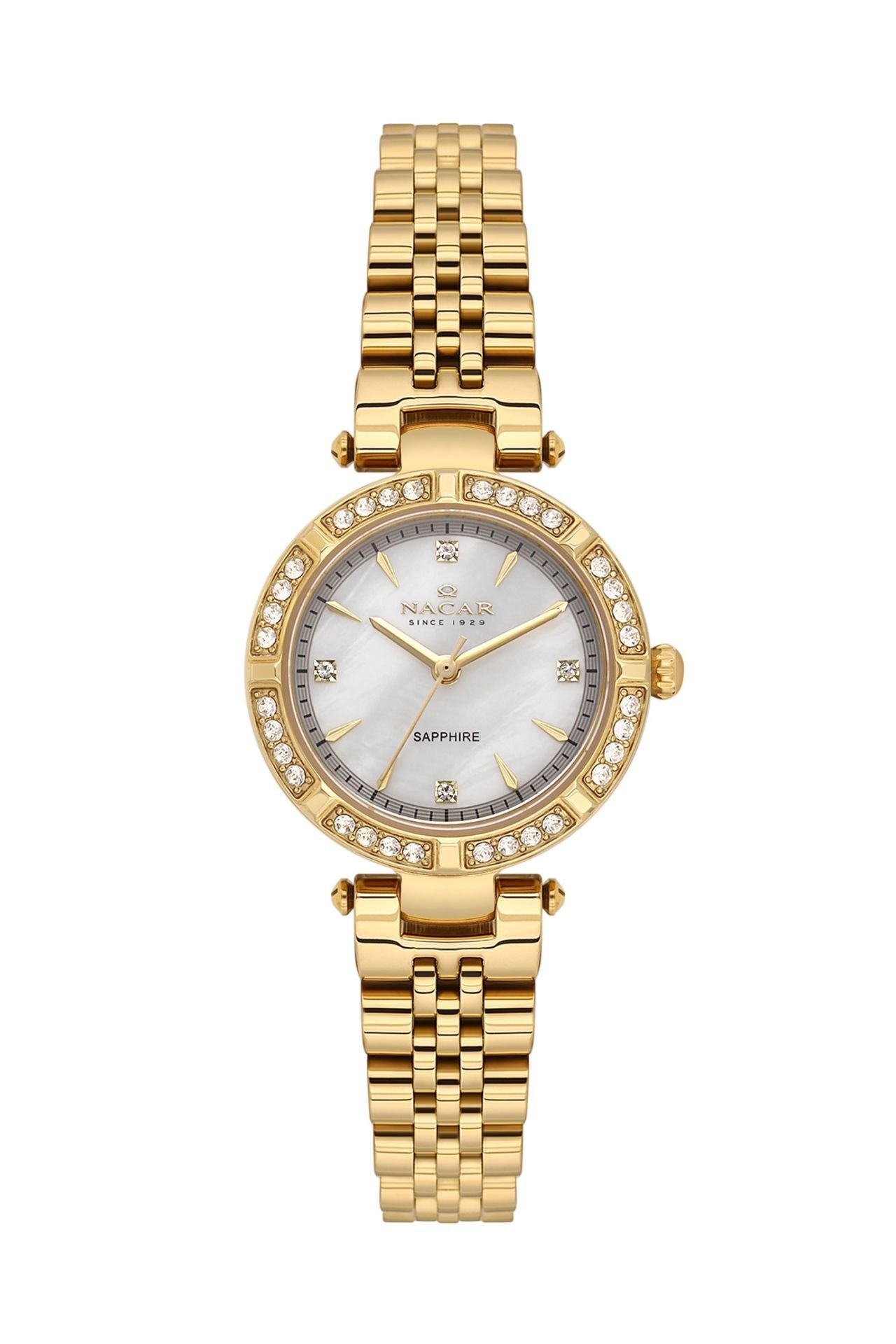 Nacar NC34-39B690-DSMS Safir Kadın Kol Saati