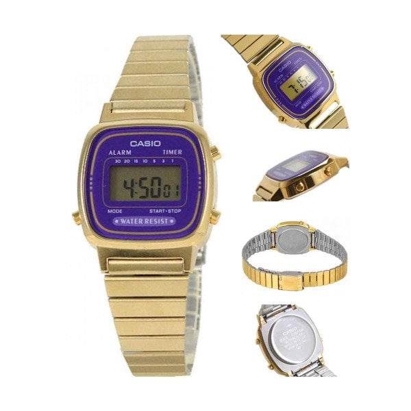 Casio LA670WGA-6DF Dijital Kadın Kol Saati