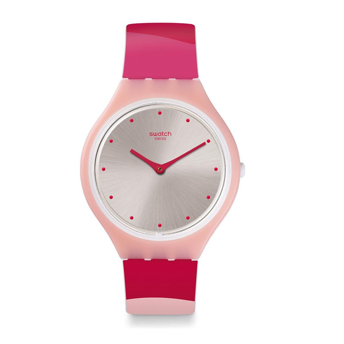 Swatch SVOP101 Plastik Silikon Kadın Kol Saati