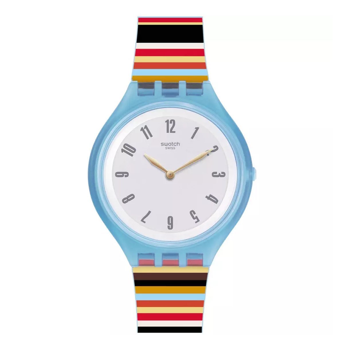 Swatch SVUL100 Plastik Slikon Kadın Kol Saati