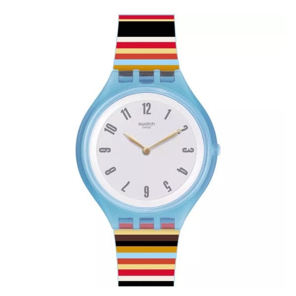 Swatch SVUL100 Plastik Slikon Kadın Kol Saati