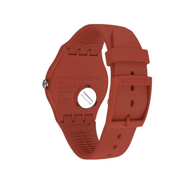 Swatch SO29R700 RedVremja Unisex Kol Saati