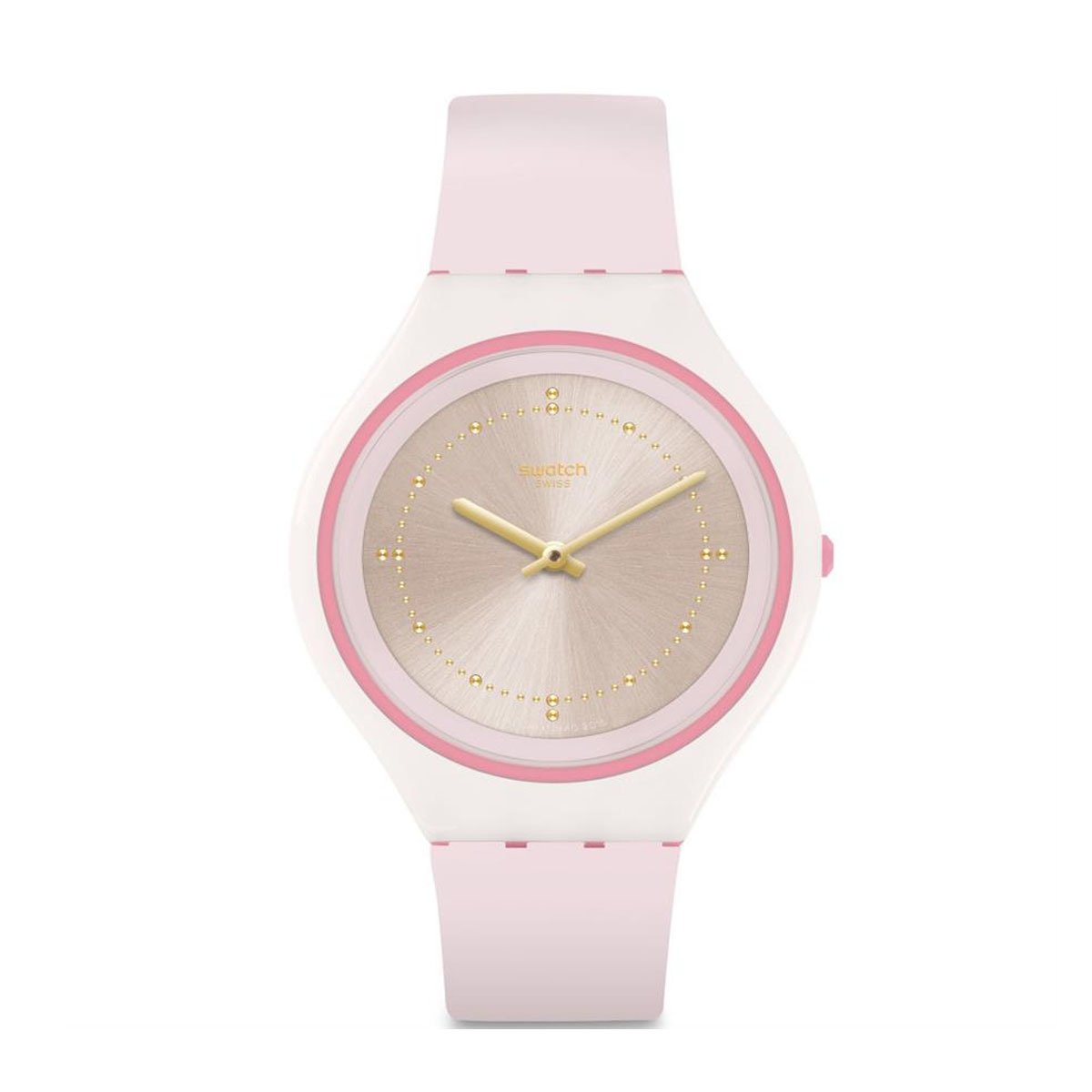 Swatch SVUP101 Plastik Silikon Kadın Kol Saati