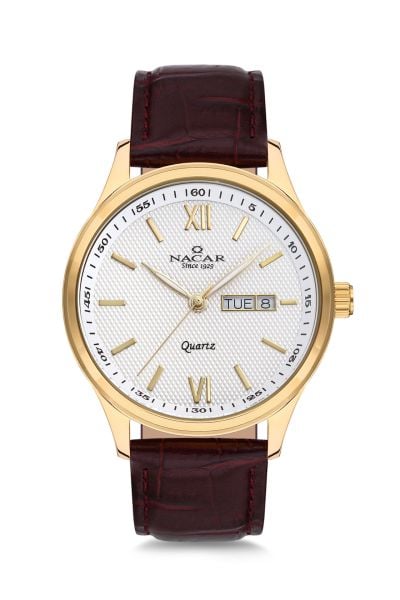 Nacar NC31-29B155-DSL2 Deri Erkek Kol Saati