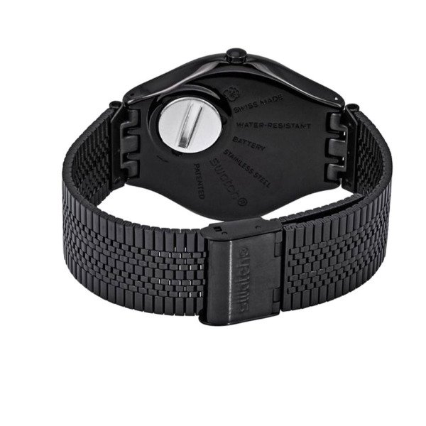 Swatch SYXB100GG Siyah Çelik Kol Saati