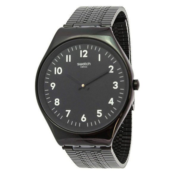 Swatch SYXB100GG Siyah Çelik Kol Saati
