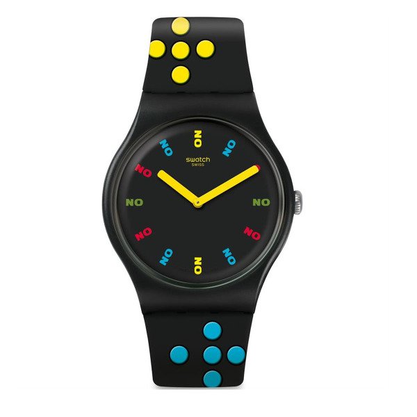 Swatch SUOZ302 Plastik Slikon Kol Saati