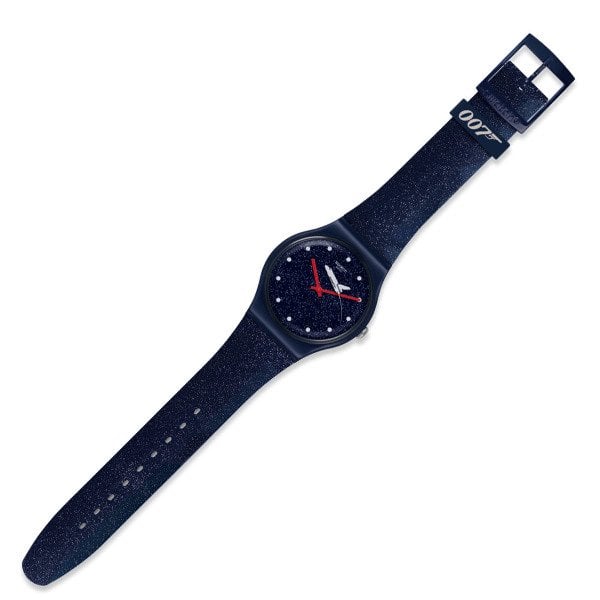 Swatch SUOZ305 James Bond Moonraker Plastik Silikon Kol Saati
