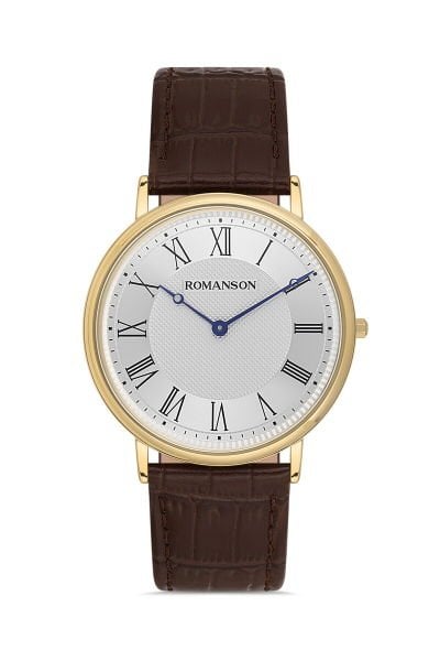 Romanson TL7A24BMNGAS5U Deri Erkek Kol Saati