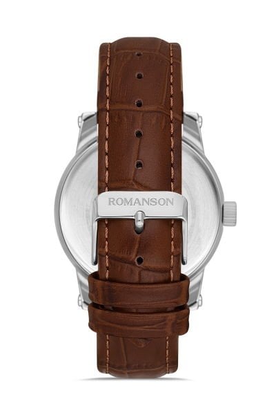 Romanson TL0334MM1JBS5B Deri Erkek Kol Saati