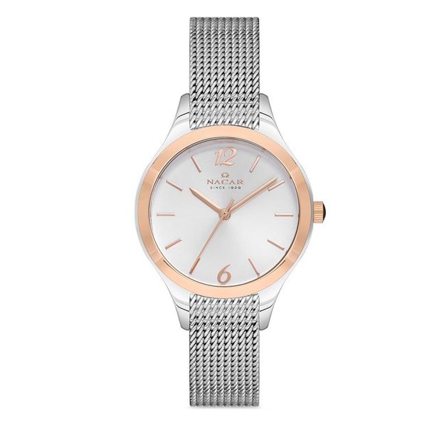 Nacar NC33-398131-ESM Metal Kadın Kol Saati