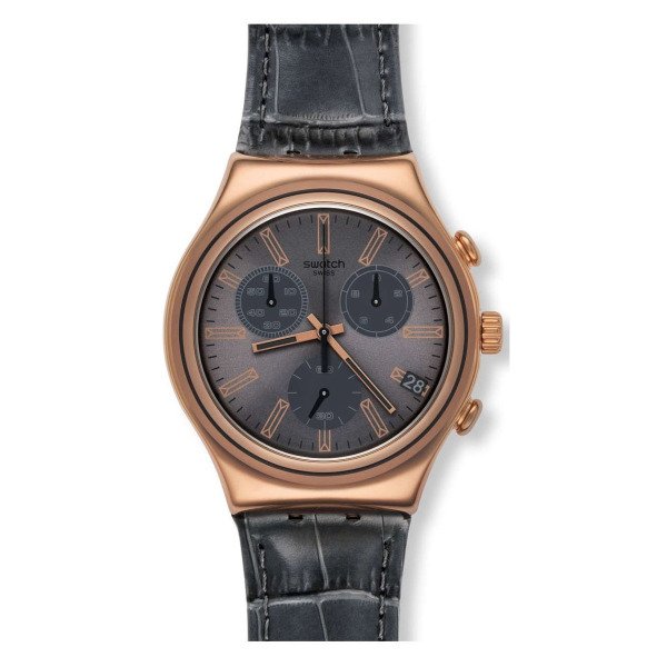 Swatch YCG411 Deri Kol Saati