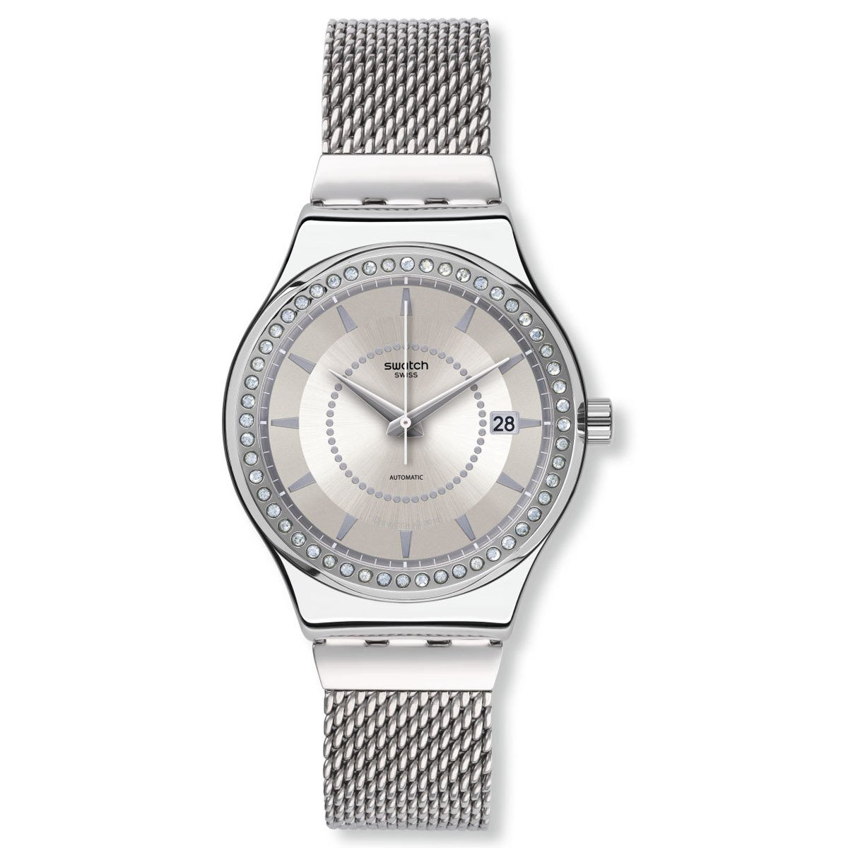 Swatch YIS406G Sistem51 Otomatik Hasır Kadın Kol Saati