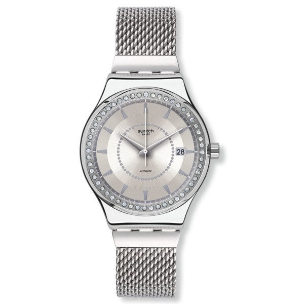 Swatch YIS406G Sistem51 Otomatik Hasır Kadın Kol Saati