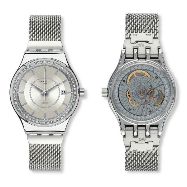 Swatch YIS406G Sistem51 Otomatik Hasır Kadın Kol Saati