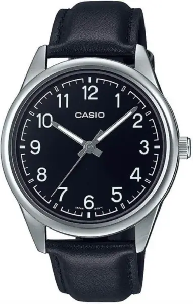 Casio MTP-V005L-1B4UDF Deri Erkek Kol Saati