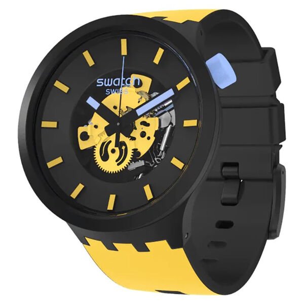 Swatch Sb03b109 MUSTARD SKIES Kol Saati