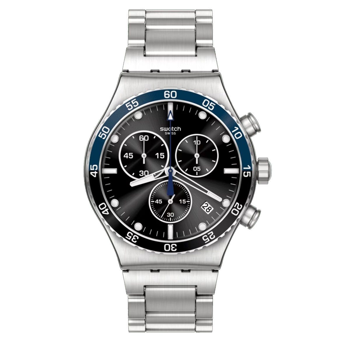 Swatch YVS507G Dark Blue Irony Kol Saati