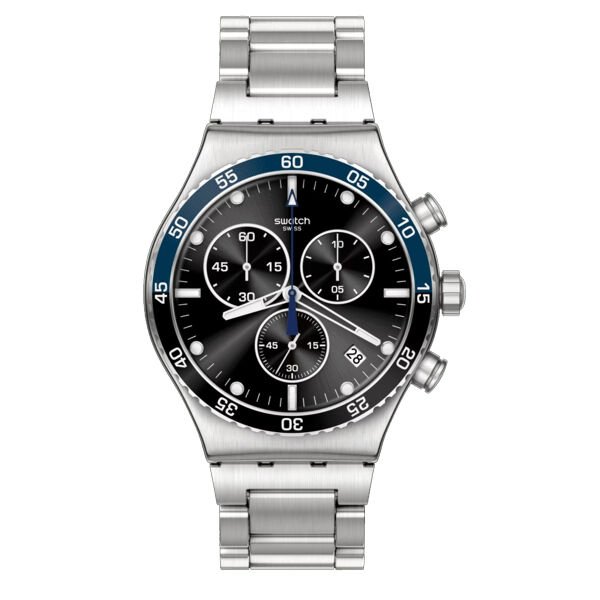 Swatch YVS507G Dark Blue Irony Kol Saati