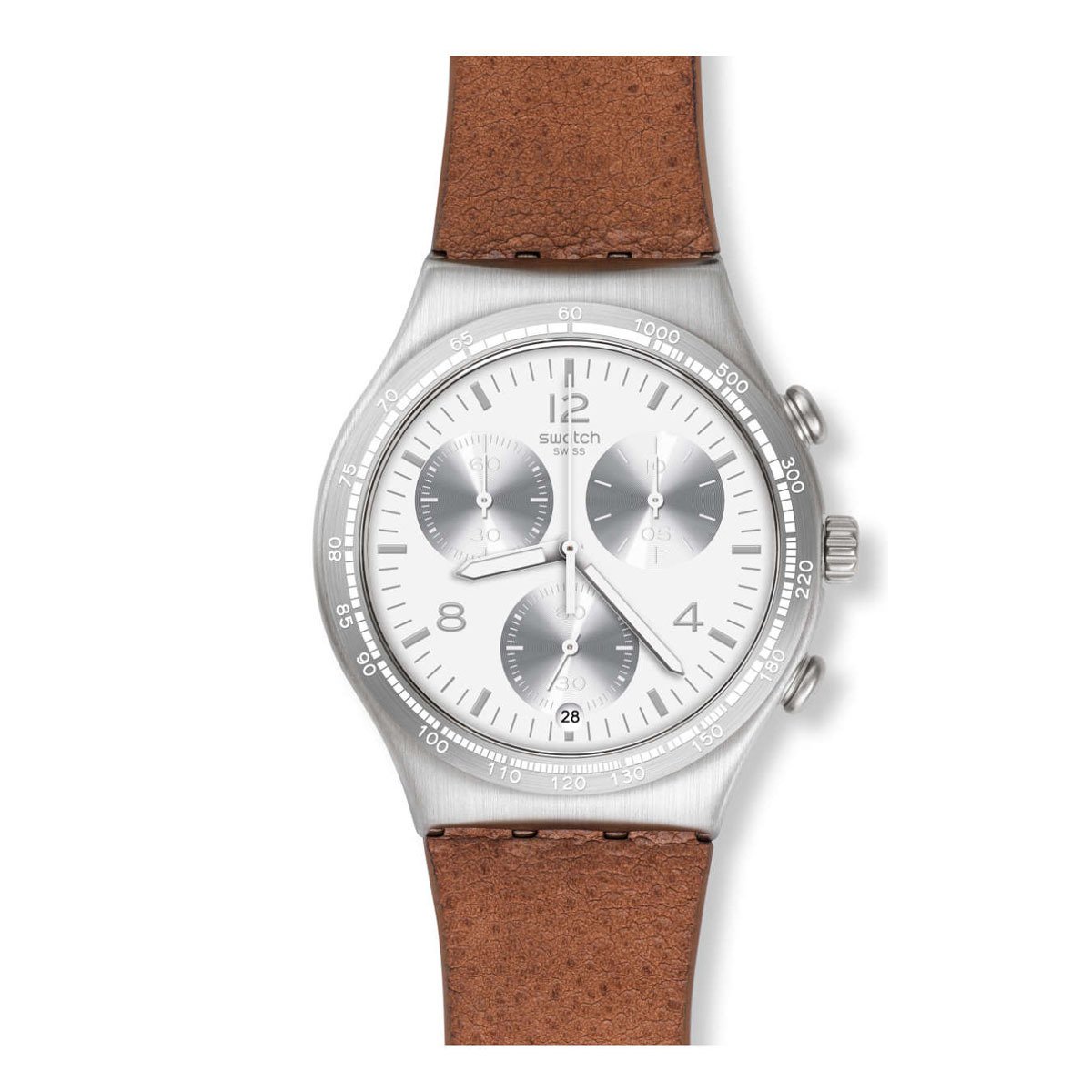 Swatch YCS597 Deri Kol Saati