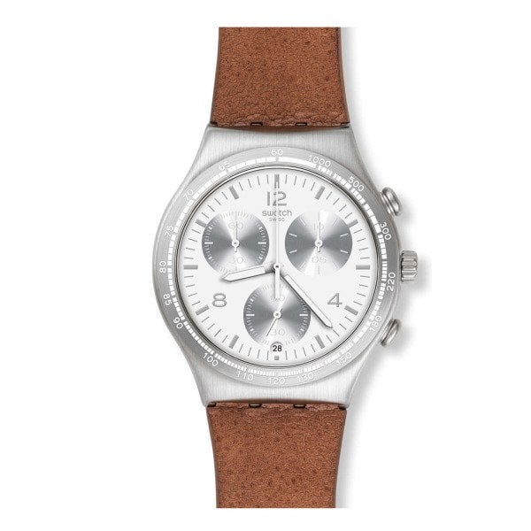 Swatch YCS597 Deri Kol Saati