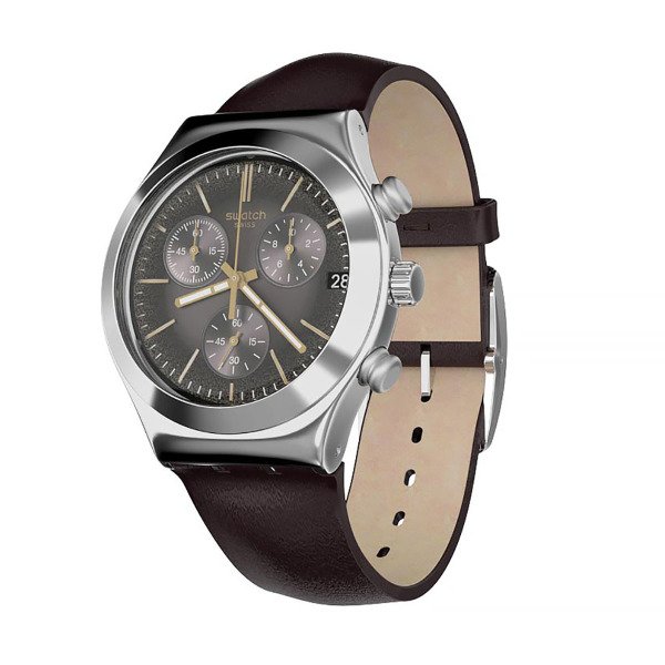 Swatch YCS600 Deri Kol Saati