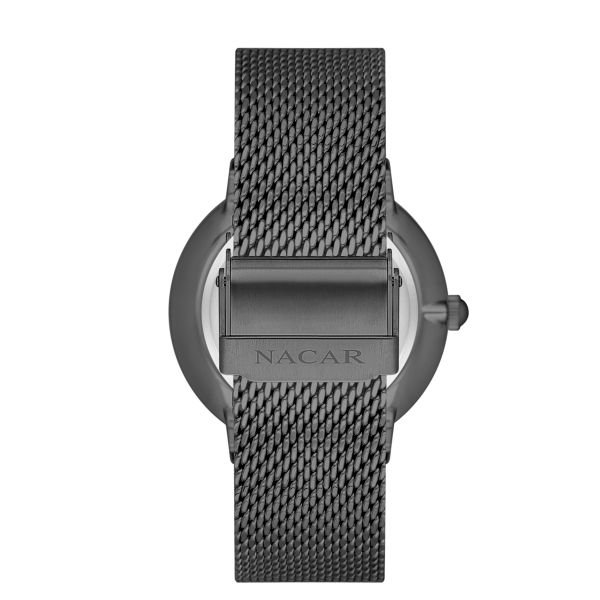 Nacar NC34-290431-GNSM Çelik Hasır Erkek Kol Saati