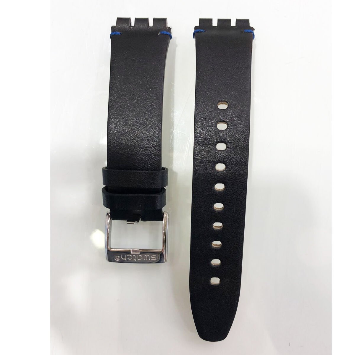 Swatch AYWS Siyah-m Deri Kordon
