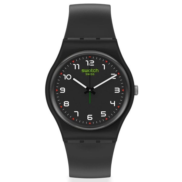 Swatch SO28B100 Mas Plastik Silikon Kol Saati