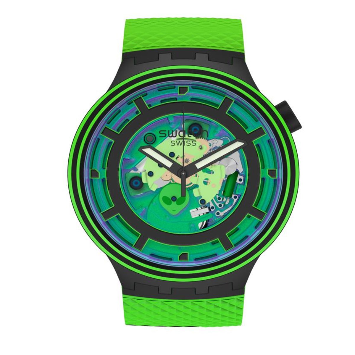 Swatch SB01B125 Come In Peace Unisex Kol Saati