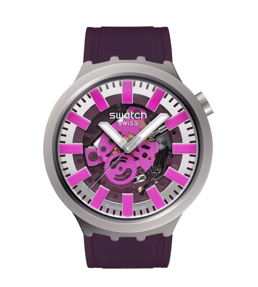 Swatch SB07S120 AUDACIOUS ACAI Kol Saati