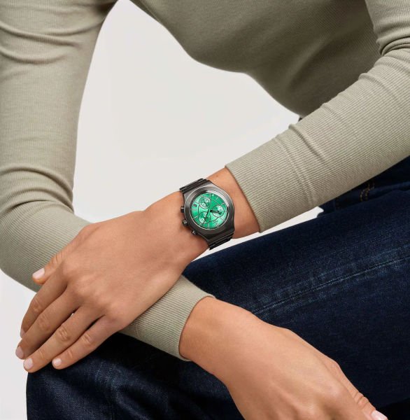 Swatch YVM407G OBSESSIVELY OBSIDIAN Kol Saati