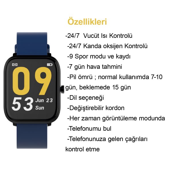 Ferrucci FC SMART 019GC.02 640043 Akıllı Kol Saati