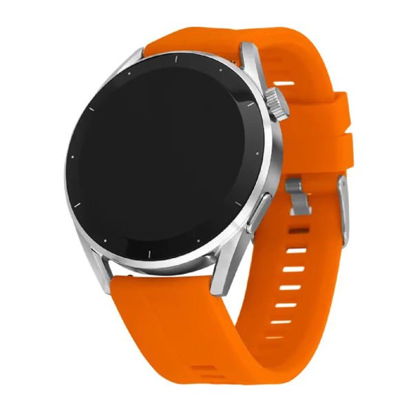 You Watch R12-AR125 You Smart Silver & Orange Silicon Unisex Kol Saati
