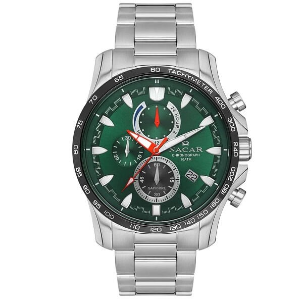 Nacar NC34-290023-ANM Erkek Kol Saati Safir Cam