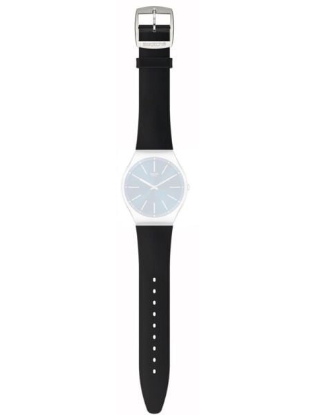 Swatch ASS07S125 Siyah Deri Kordon