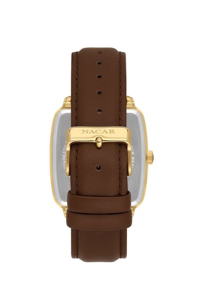 Nacar NC34-29B689-DWL2 Safir Deri Erkek Kol Saati
