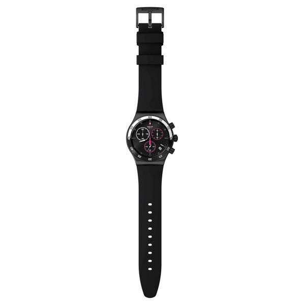 Swatch YVB413 Swatch Magenta at Night Erkek Kol Saati